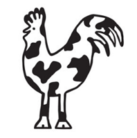 Cow and Rooster Design